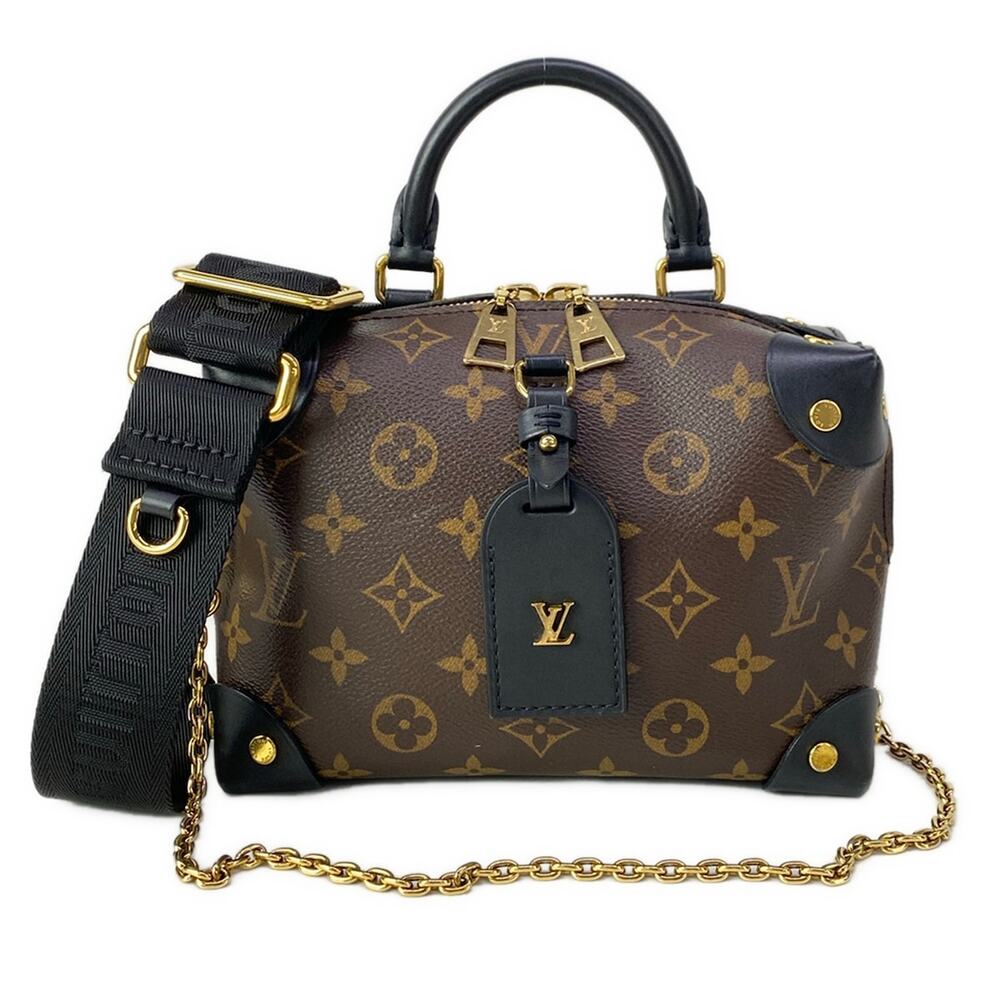 Louis Vuitton Petite Malle Souple Monogram Shoulder Bag M45571